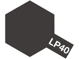 Tamiya Lp-40 Lacquer Paint Metallic Black Tamiya PAINT, BRUSHES & SUPPLIES