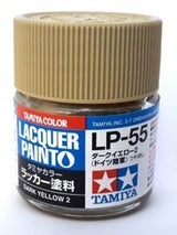 Tamiya Lp-55 Lacquer Paint Dark Yellow 2 Tamiya PAINT, BRUSHES & SUPPLIES