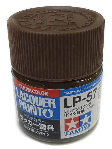Tamiya Lp-57 Lacquer Paint Red Brown 2 - Hobbytech Toys