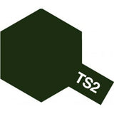Tamiya TS-2 Spray Dark Green Tamiya PAINT, BRUSHES & SUPPLIES