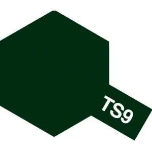 Tamiya TS-9 Spray British Green Tamiya PAINT, BRUSHES & SUPPLIES