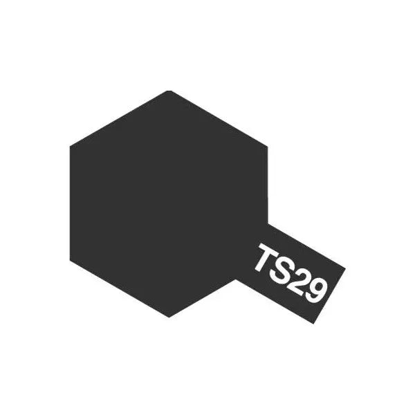 Tamiya TS-29 Spray Semi Gloss Black Tamiya PAINT, BRUSHES & SUPPLIES