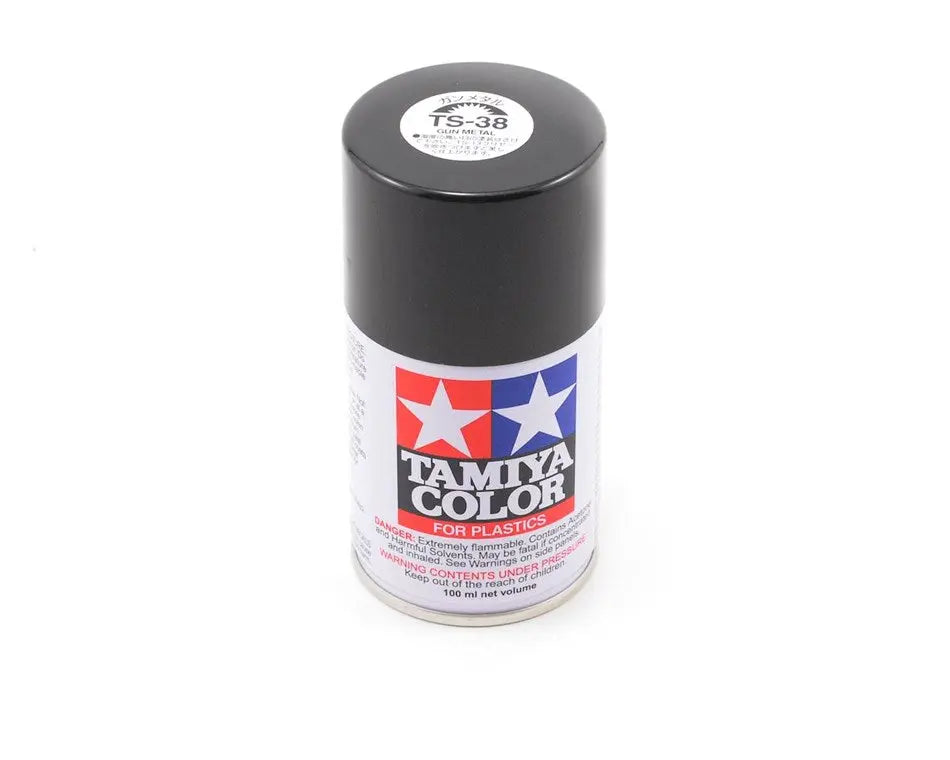 Tamiya TS-38 Spray Gun Metal Tamiya PAINT, BRUSHES & SUPPLIES