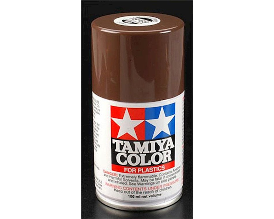 Tamiya TS-69 Spray Linoleum Deck Brown Tamiya PAINT, BRUSHES & SUPPLIES