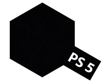 Tamiya PS-5 Spray Black Tamiya PAINT, BRUSHES & SUPPLIES