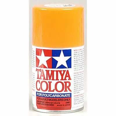 Tamiya PS-24 Spray Fluorescent Orange Tamiya PAINT, BRUSHES & SUPPLIES