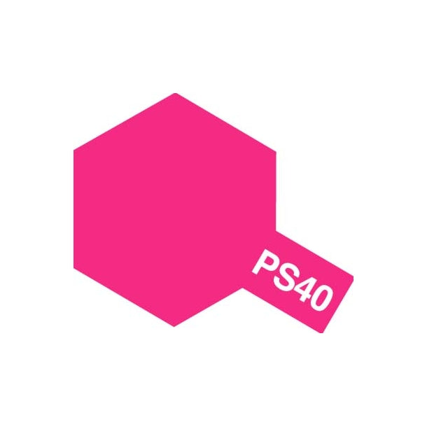 Tamiya PS-40 Spray Translucent Pink Tamiya PAINT, BRUSHES & SUPPLIES