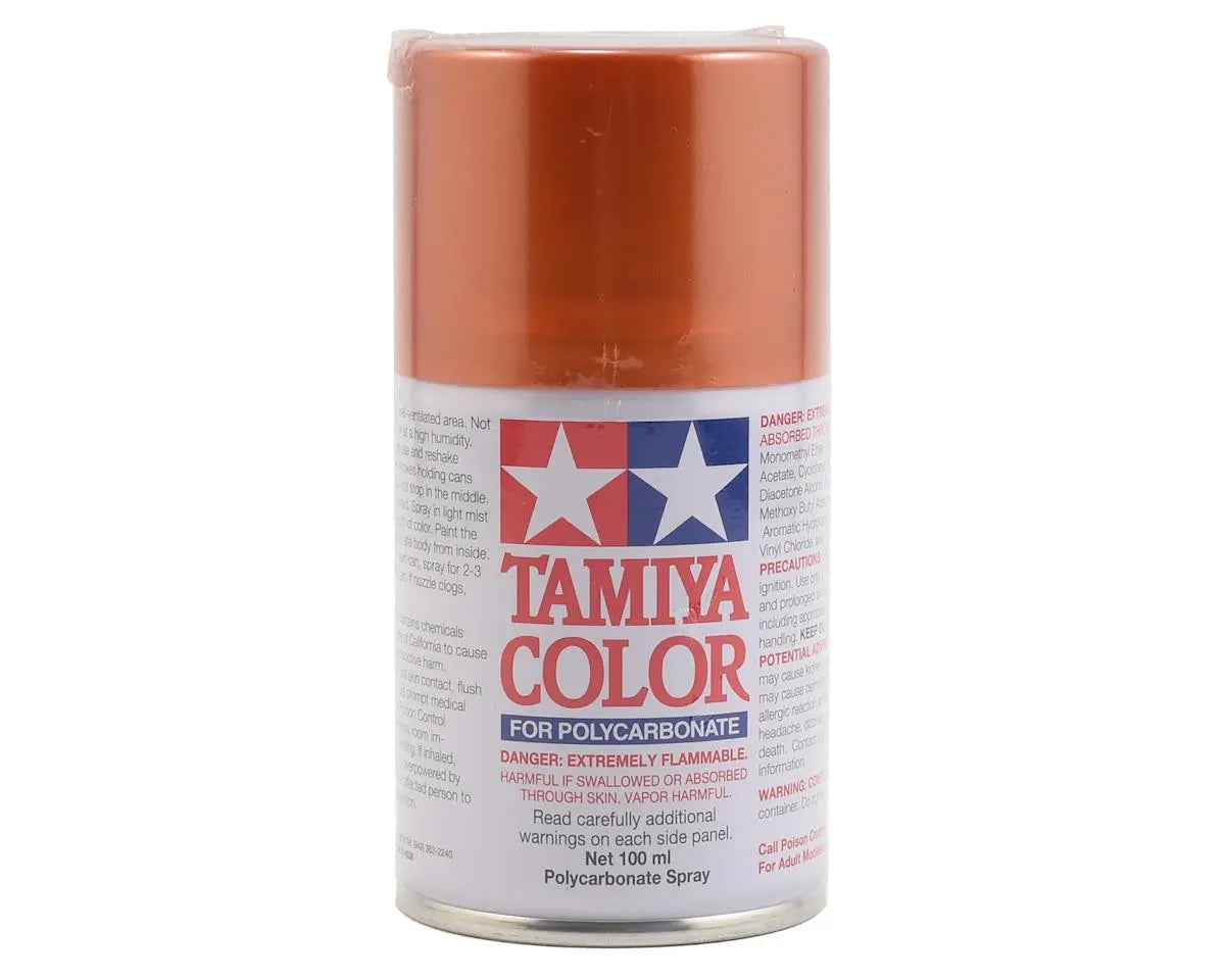 Tamiya PS-61 Spray Metallic Orange Tamiya PAINT, BRUSHES & SUPPLIES