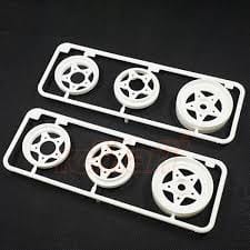 Tamiya 0555066 F Parts - Front Wheels (Pair) Tamiya RC CARS - PARTS