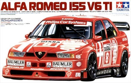 Tamiya 1/24 Alfa Romeo 155 V6 Ti Tamiya PLASTIC MODELS
