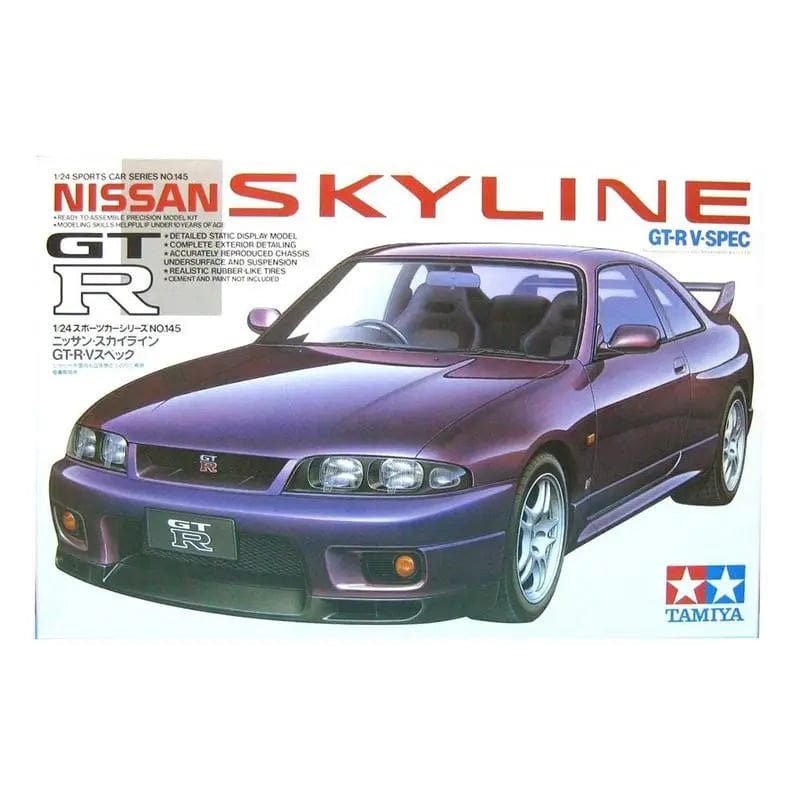 Tamiya 1/24 Nissan Skyline GTR V-Spec Tamiya PLASTIC MODELS