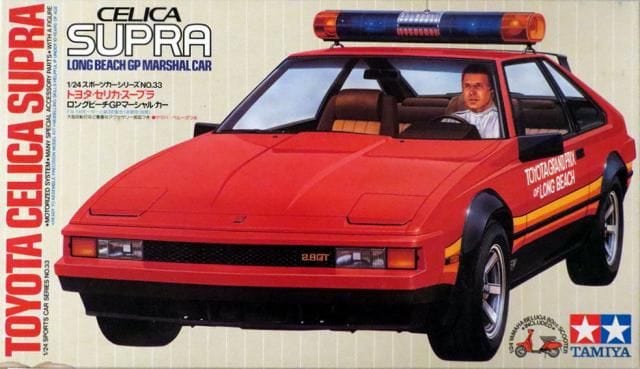 Tamiya 1/24 Toyota Celica Supra Grand Prix Marshal Tamiya PLASTIC MODELS