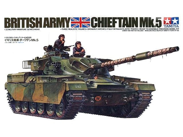 Tamiya 1/35 Chieftain Mk.5 Tank Tamiya PLASTIC MODELS