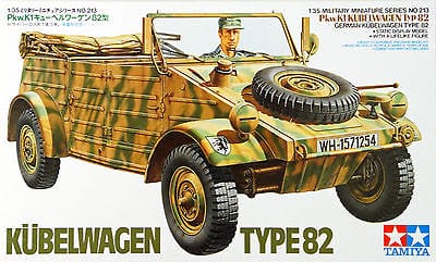 Tamiya 1/35 Kubelwagen Type 82 Tamiya PLASTIC MODELS