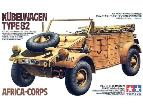 Tamiya 1/35 Kubelwagen Type 82 Afrika-Corps Tamiya PLASTIC MODELS