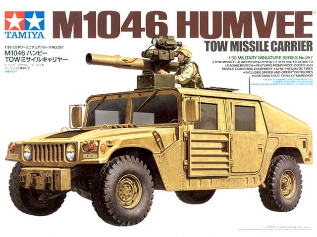 Tamiya 1/35 M1046 Humvee Tow Missile Carrier Tamiya PLASTIC MODELS