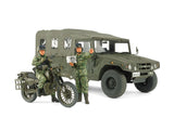 Tamiya 1/35 Recon Motorcycle And High Mobility Vehicle Set Tamiya PLASTIC MODELS