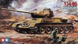 Tamiya 1/35 Russian Tank T34/85 Tamiya PLASTIC MODELS