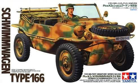 Tamiya 1/35 Schwimmwagen Type 166 Tamiya PLASTIC MODELS