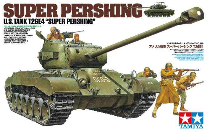 Tamiya 1/35 Super Pershing Us Tank T26E4 Tamiya PLASTIC MODELS