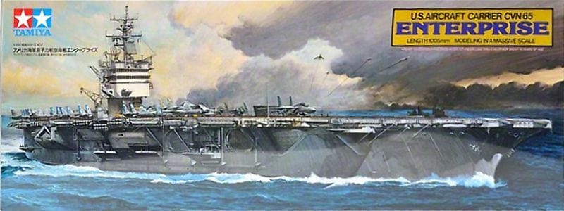 Tamiya 1/350 Us Aircraft Carrier Enterprise Cvn65 Tamiya PLASTIC MODELS