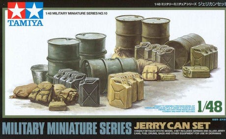 Tamiya 1/48 Jerry Can Set Tamiya PLASTIC MODELS