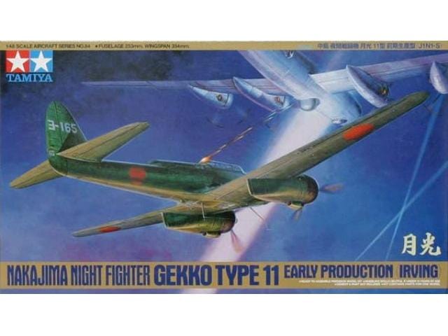 Tamiya 1/48 Nakajima Night Fighter Gekko Type 11 Tamiya PLASTIC MODELS