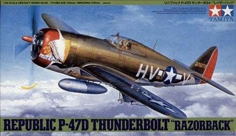Tamiya 1/48 Republic P-47D Thunderbolt Razorback Tamiya PLASTIC MODELS