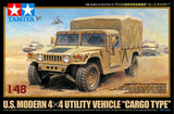 Tamiya 1/48 Us Modern 4X4 Utility Vehicle Cargo Type Tamiya PLASTIC MODELS