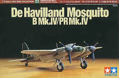 Tamiya 1/72 De Havilland Mosquito B Mk.Iv/Pr Mk.Iv Tamiya PLASTIC MODELS
