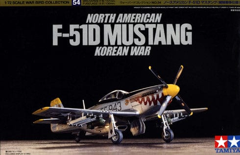 Tamiya 1/72 F-51D Mustang Korean War Tamiya PLASTIC MODELS