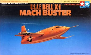 Tamiya 1/72 Usaf Bell X-1 Mach Buster Tamiya PLASTIC MODELS