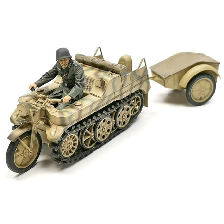 Tamiya 35377 1/35 German Sd.Kfz.2 Kettenkraftrad (Mid-production) Plastic Model Kit Tamiya PLASTIC MODELS