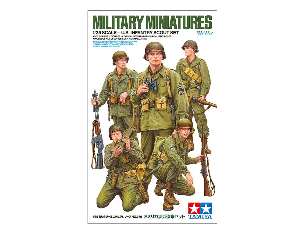 Tamiya 35379 1/35 U.S Infantry Scout Set - Hobbytech Toys