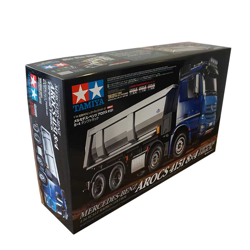 Tamiya 56366 1/14 RC Mercedes-Benz Acros 4151 8x4 Tipper Truck RC Kit Tamiya RC CARS