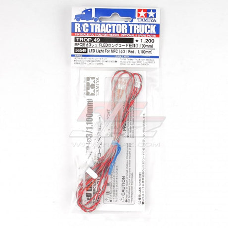 Tamiya 56549 MFC LED Red (2pcs) Tamiya RC CARS - PARTS