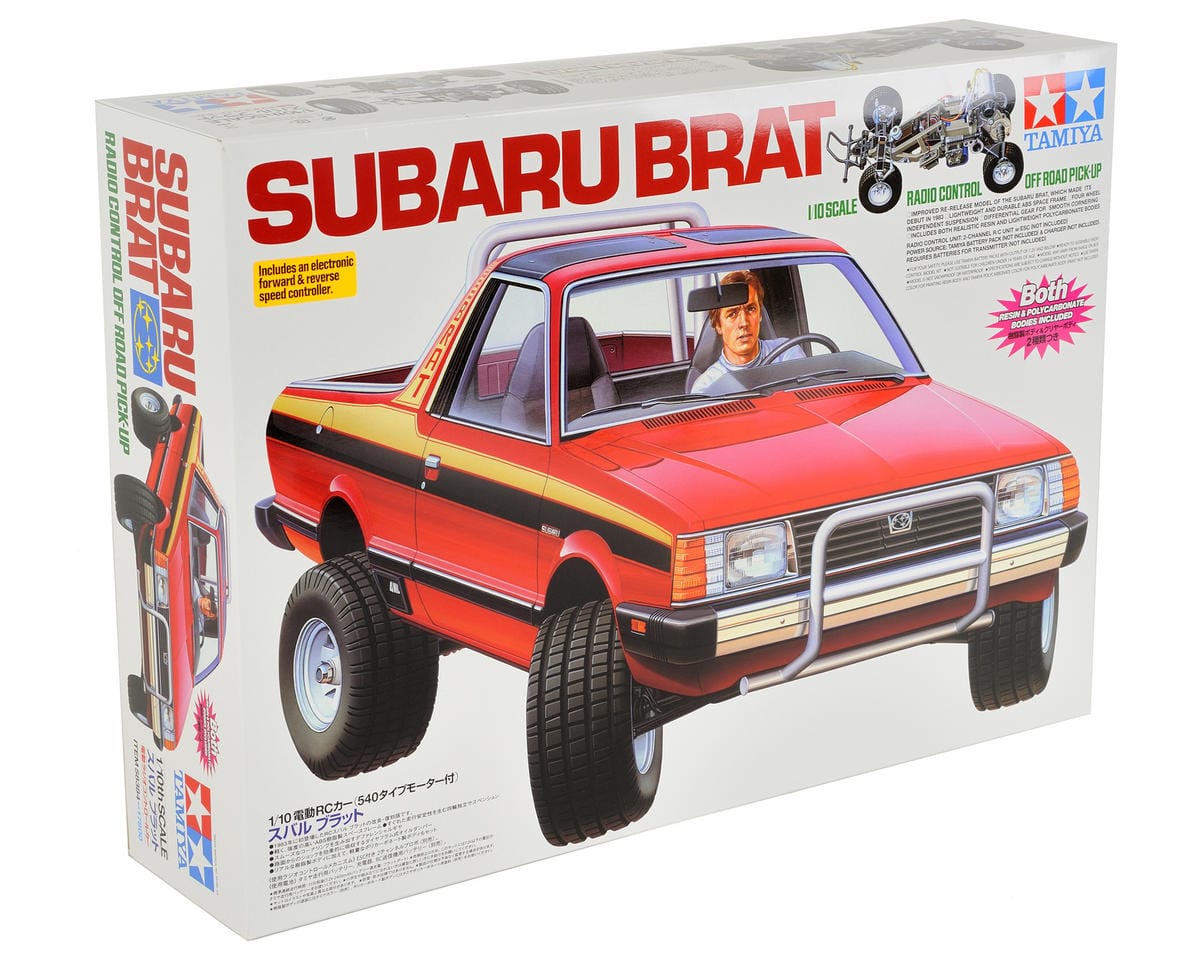 Tamiya 58384A Subaru Brat RC Kit (No ESC) - Hobbytech Toys