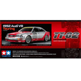 Tamiya 58699A 1/10 1992 Audi V8 Touring TT-02 RC Car Kit (No Esc) - Hobbytech Toys