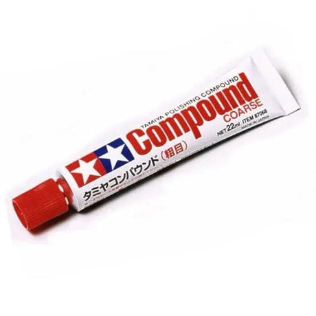 Tamiya 87068 Polishing Compound Coarse Tamiya PAINT, BRUSHES & SUPPLIES