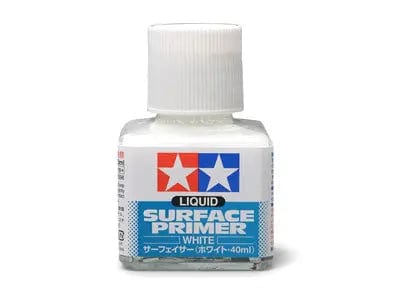 Tamiya 87096 Liquid Surface Primer White 40ml Tamiya PAINT, BRUSHES & SUPPLIES