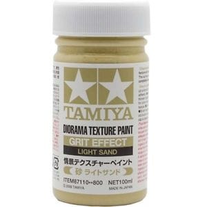 Tamiya 87110 Texture Paint Grit Effect Light Sand Tamiya PAINT, BRUSHES & SUPPLIES