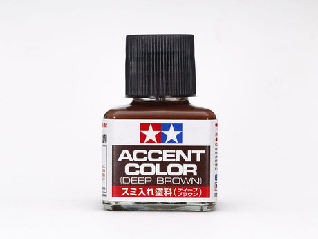Tamiya 87210 Accent Color Deep Brown 40ml Tamiya PAINT, BRUSHES & SUPPLIES