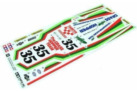 Tamiya 9495468 Sticker Set - Grasshopper - Hobbytech Toys