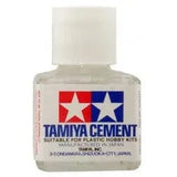 Tamiya Cement 40ml Bottle White Lid Tamiya SUPPLIES