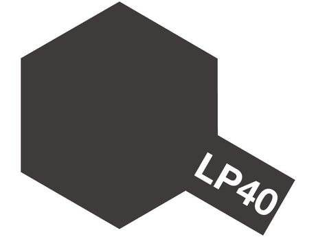 Tamiya Lp-40 Lacquer Paint Metallic Black Tamiya PAINT, BRUSHES & SUPPLIES