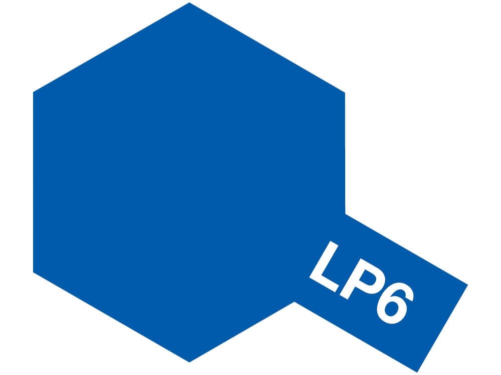 Tamiya Lp-6 Lacquer Paint Pure Blue Tamiya PAINT, BRUSHES & SUPPLIES