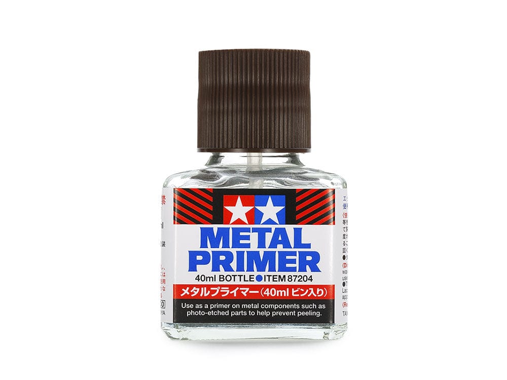 Tamiya Metal Primer (40ml Bottle) Tamiya PAINT, BRUSHES & SUPPLIES