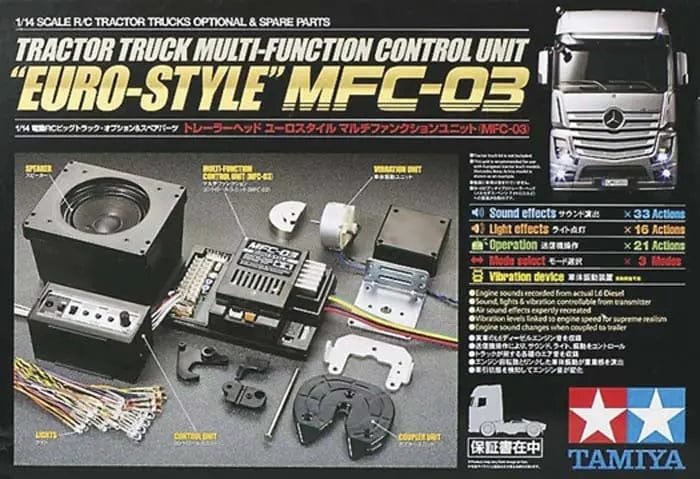 Tamiya Multi Function Unit Mfc-03 Euro Style Tamiya RC CARS - PARTS