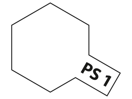 Tamiya PS-1 Spray White Tamiya PAINT, BRUSHES & SUPPLIES