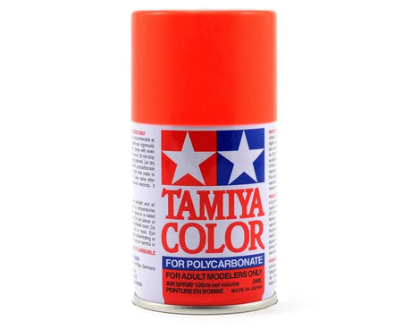 Tamiya PS-20 Spray Fluorescent Red Tamiya PAINT, BRUSHES & SUPPLIES